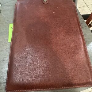 Nutmeg Leather Laptop Sleeve